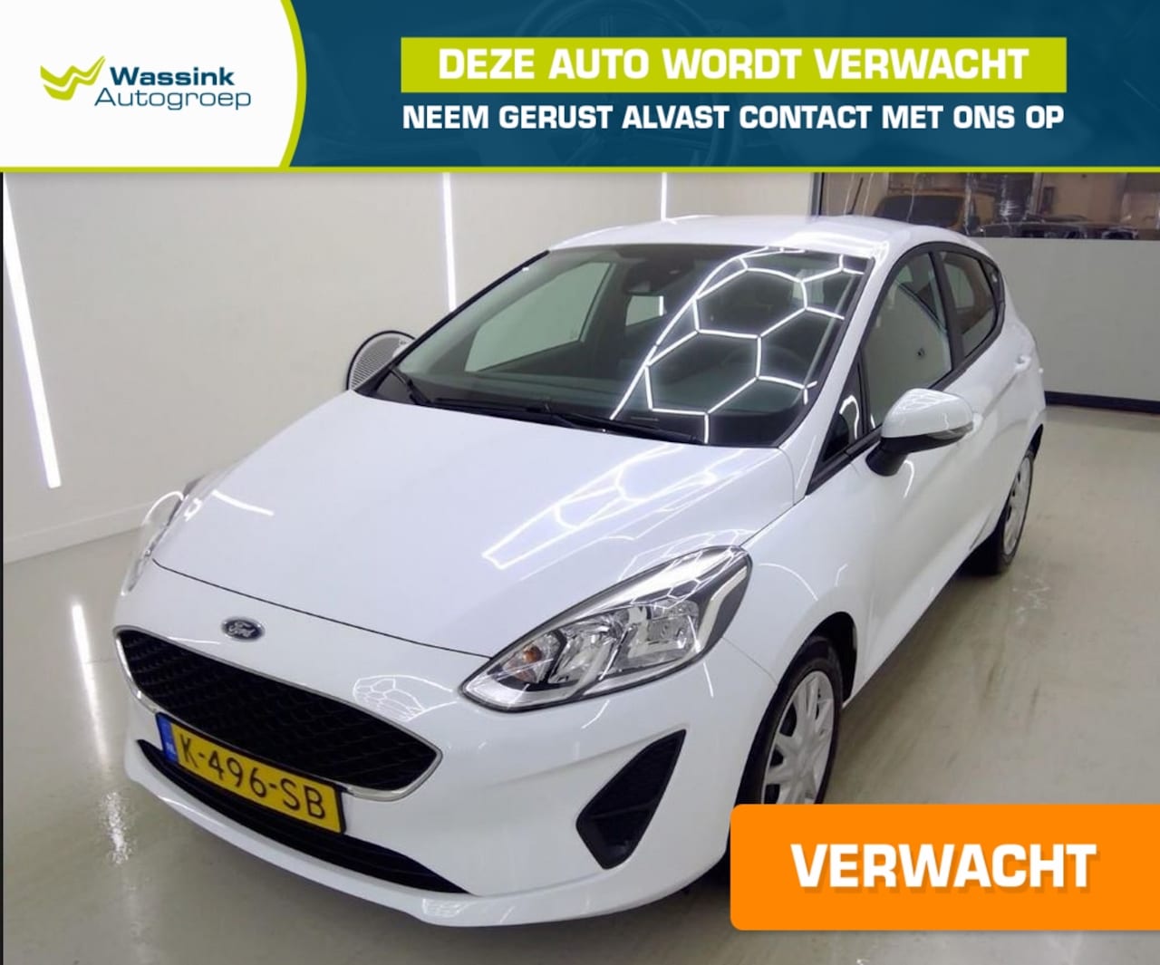 Ford Fiesta - 1.0 EcoBoost 95pk Connected | Cruise Control | Apple CarPlay/Android Auto | Airco | VERWAC - AutoWereld.nl