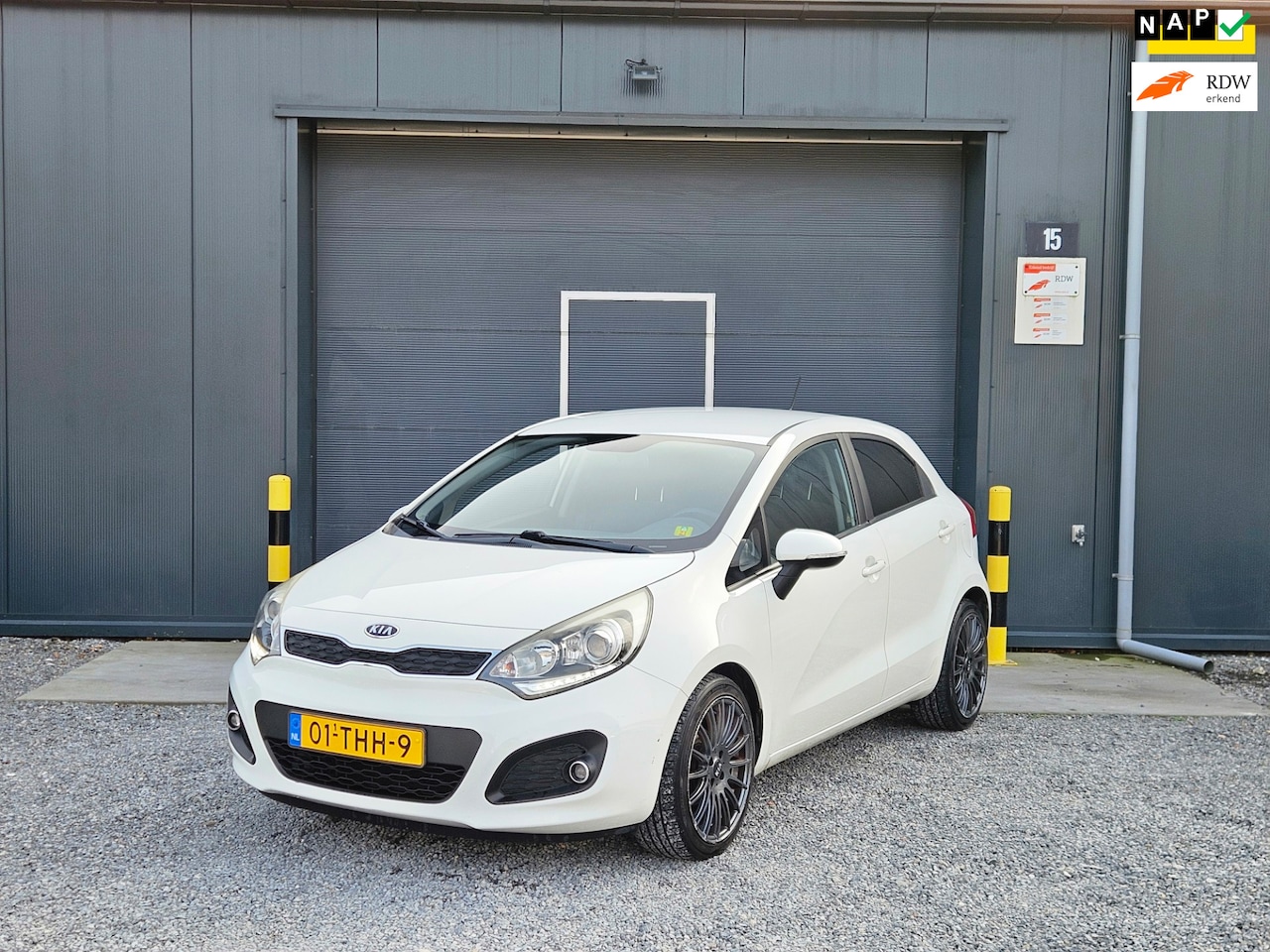 Kia Rio - 1.2 CVVT Plus Pack Airco vol onderhoud APK - AutoWereld.nl