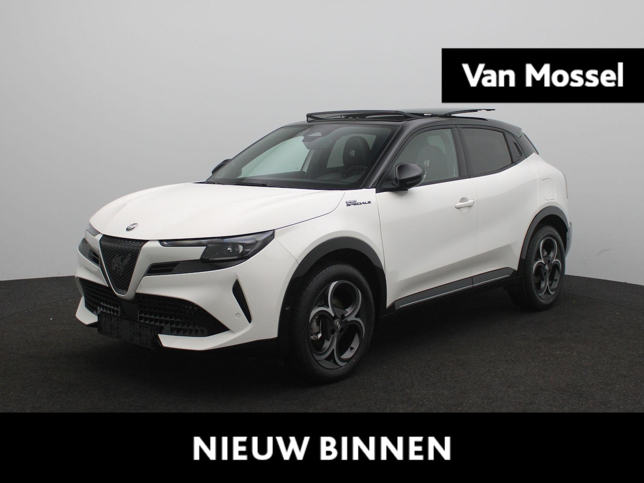 Alfa Romeo Junior - 1.2 Turbo Hybrid Ibrida Sport Speciale | Alcantara | Panoramadak | Technopack - AutoWereld.nl