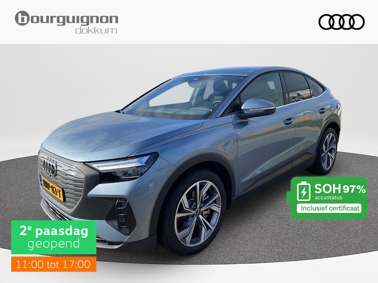 Audi Q4 Sportback e-tron - 45 Advanced edition 82 kWh | Trekhaak | 286PK | Warmtepomp | Stoelverwarming | PDC | - AutoWereld.nl