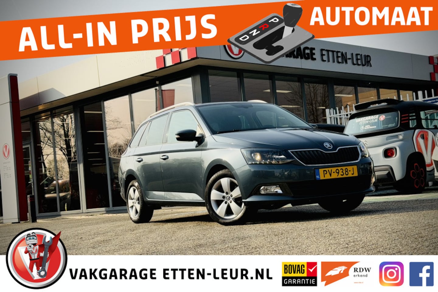 Skoda Fabia Combi - 1.0 TSI Style Business | PDC | CLIMA | STOELVERWARMING - AutoWereld.nl