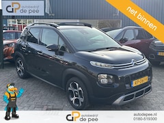 Citroën C3 Aircross - 1.2 PureTech S&S Shine GARANTIE/AUTOMAAT/PANORAMADAK/CARPLAY/TREKHAAK/CAMERA/CRUISE/CLIMA