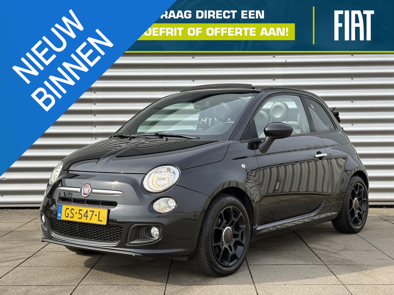 Fiat 500 C - 1.2 500S | Premium Audio | Sportstoelen | Navigatie - AutoWereld.nl