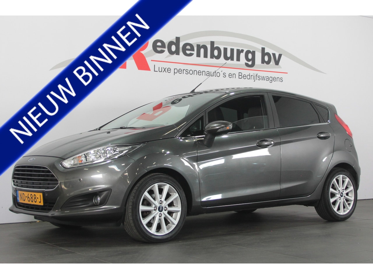 Ford Fiesta - 1.0 EcoBoost Titanium - Automaat - Navi / BT / Cruise - AutoWereld.nl