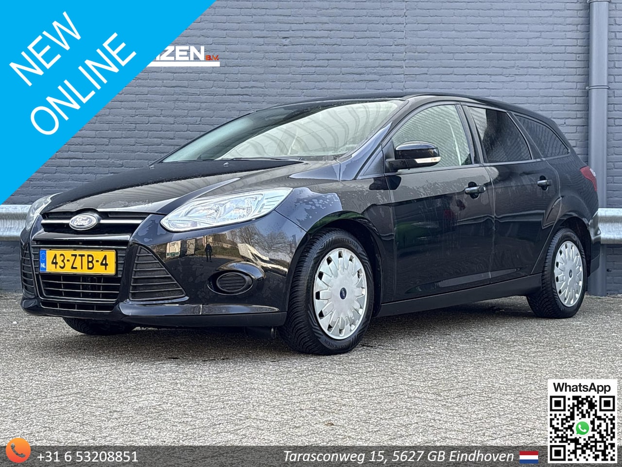 Ford Focus Wagon - 1.6 TDCI ECOnetic Lease Trend | Airco | Cruise | Navi | PDC | Trekhaak | - AutoWereld.nl