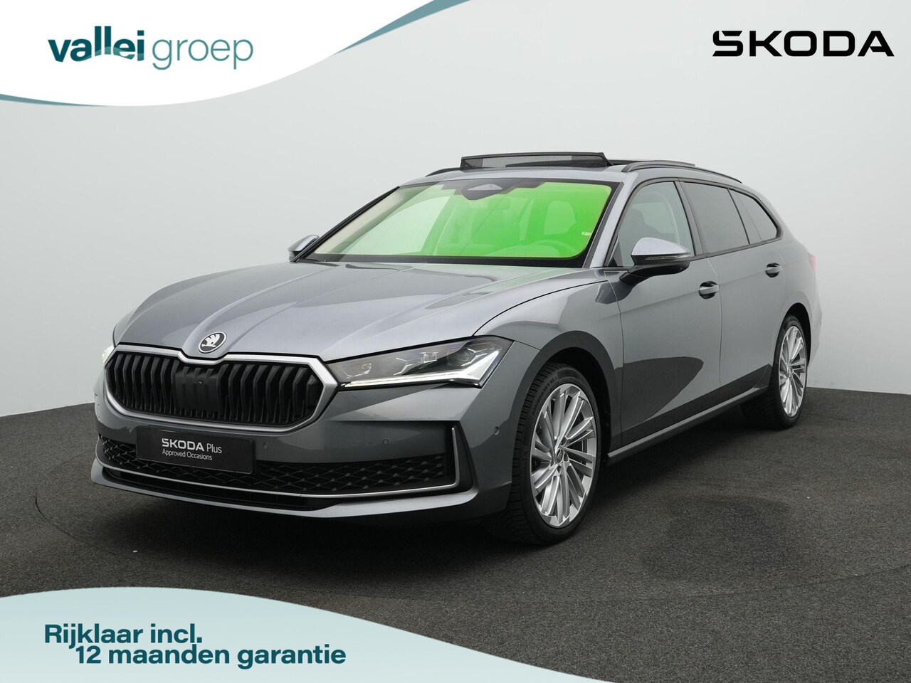 Skoda Superb Combi - 1.5 TSI MHEV 150 pk DSG Business Edition | Panoramadak | Leder | Geheugen-/ventilatiestoel - AutoWereld.nl