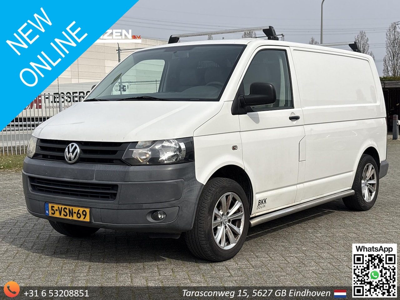 Volkswagen Transporter - 2.0 TDI L1H1 BM T800 Baseline | € 4.850,- NETTO! | Airco | Cruise | Kastinbouw | Trekhaak - AutoWereld.nl