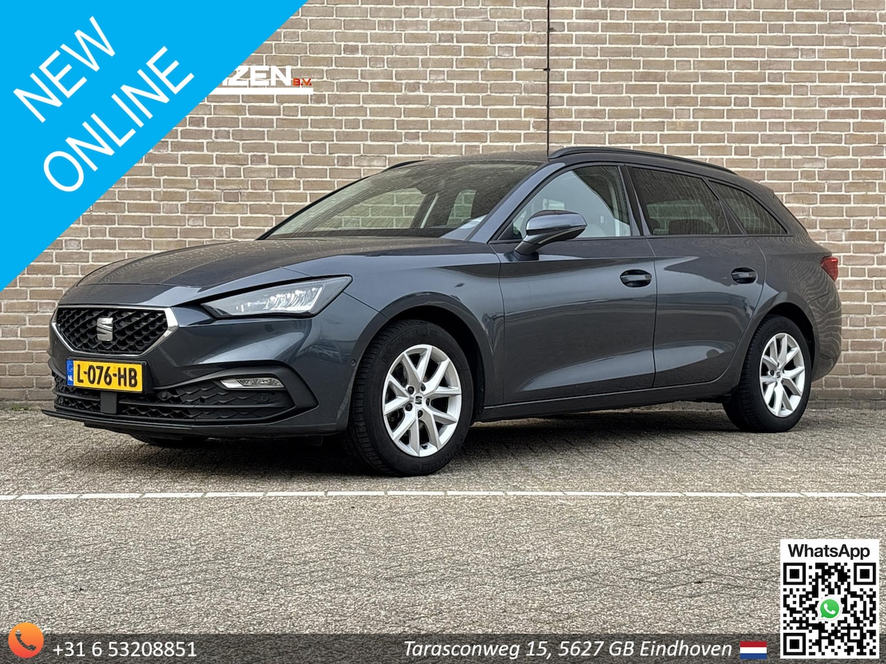 SEAT Leon Sportstourer - 1.5 TSI Style Business Intense | € 9.500,- NETTO! | Climate | Cruise | Navi | Camera | Tre - AutoWereld.nl