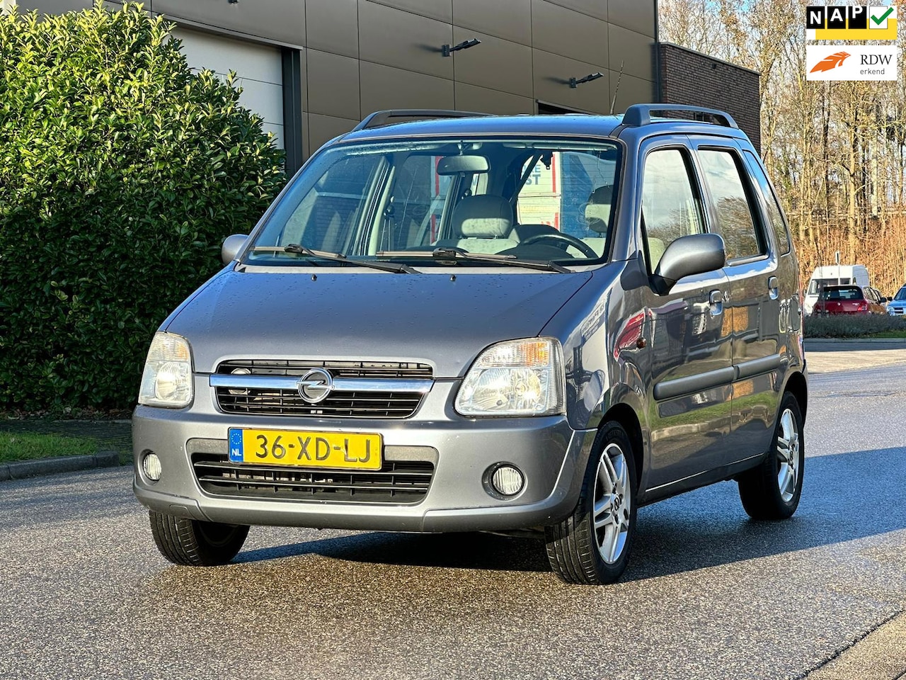 Opel Agila - 1.2-16V Maxx Airco*12-04-2027 APK*NAP*Trekhaak*LM velgen*Nette auto* - AutoWereld.nl