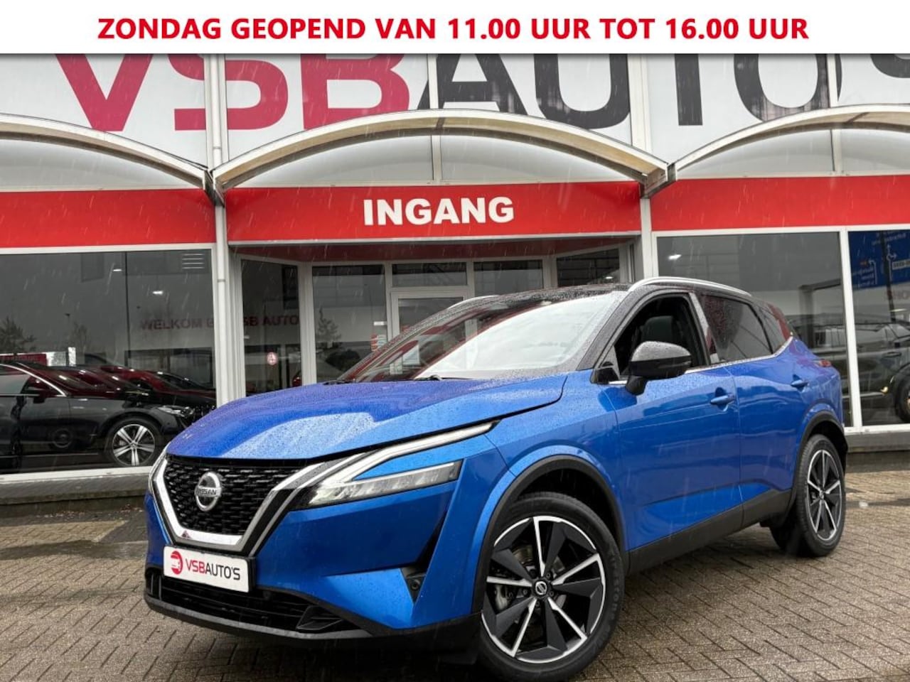 Nissan Qashqai - 1.3 MHEV XTRONIC 158PK TEKNA HALF-LEER NAVI PANO-DAK CAMERA HEAD-UP CARPLAY - AutoWereld.nl
