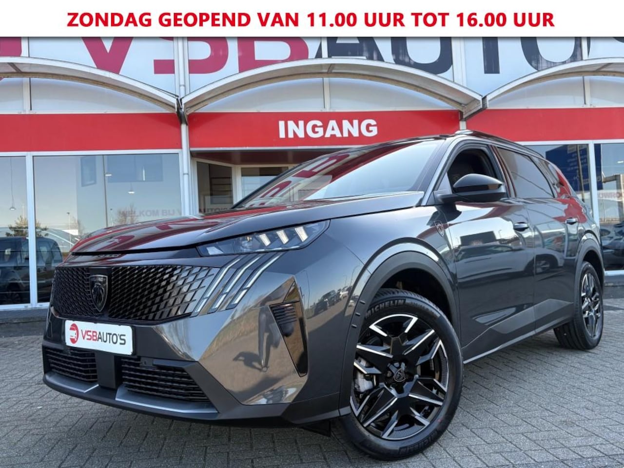 Peugeot 5008 - 1.2 HYBRID 145PK AUT. GT 7-PRS LED NAVI CAMERA CARPLAY WINTER-PAKKET LMV PDC - AutoWereld.nl