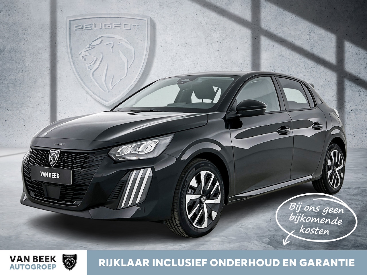 Peugeot 208 - Hybrid 110 pk Automaat Business | Rijklaar | Navigatie | Camera | Apple Carplay | - AutoWereld.nl