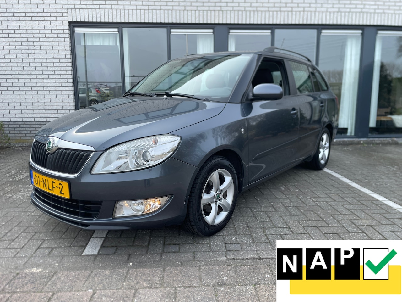 Skoda Fabia Combi - 1.2 TDI Greenline Clima Eerste Eigenaar Dealer onderhouden - AutoWereld.nl