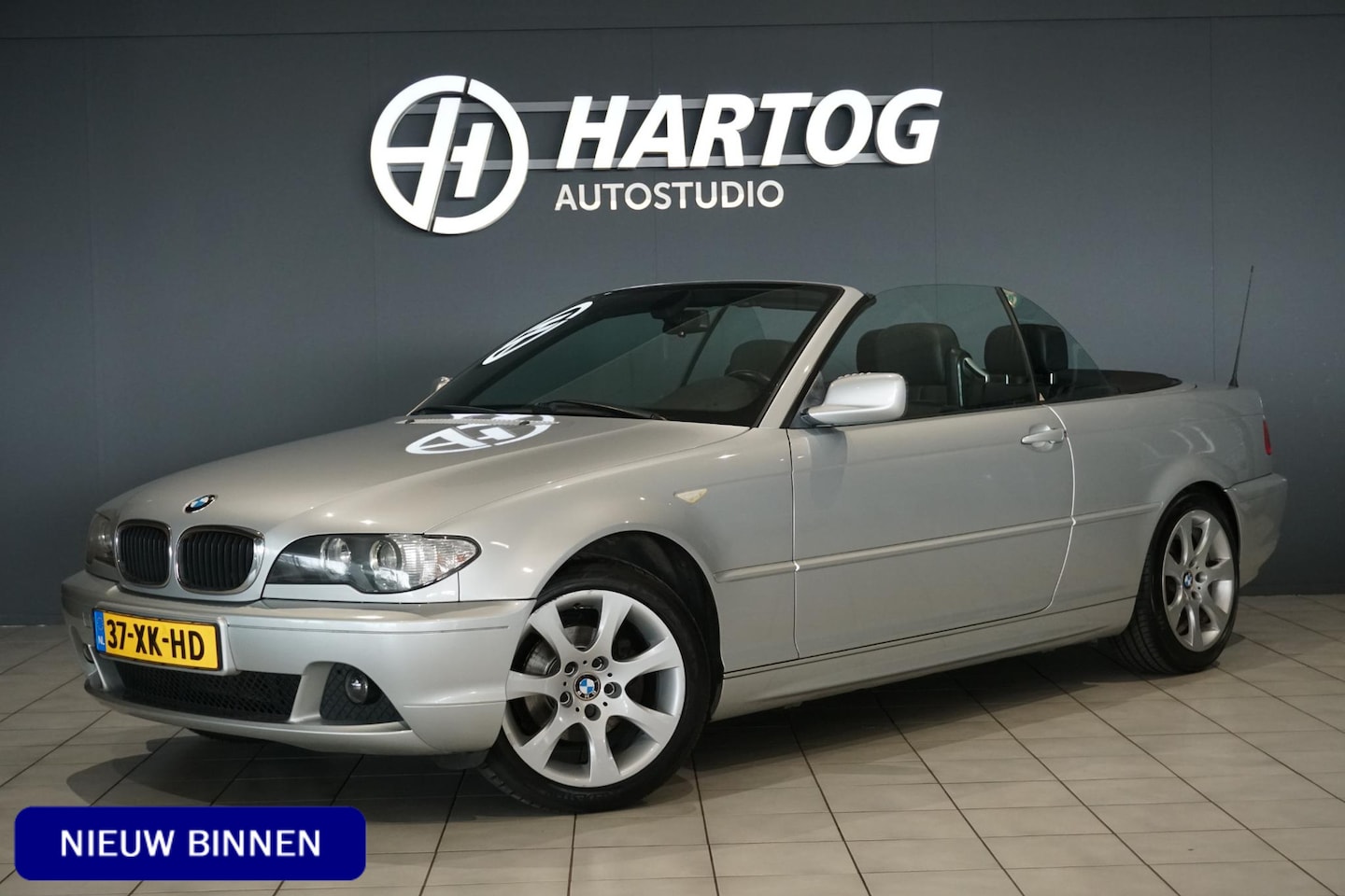 BMW 3-serie Cabrio - 318Ci Executive + LEDER / STOELVERWARMING / PDC - AutoWereld.nl