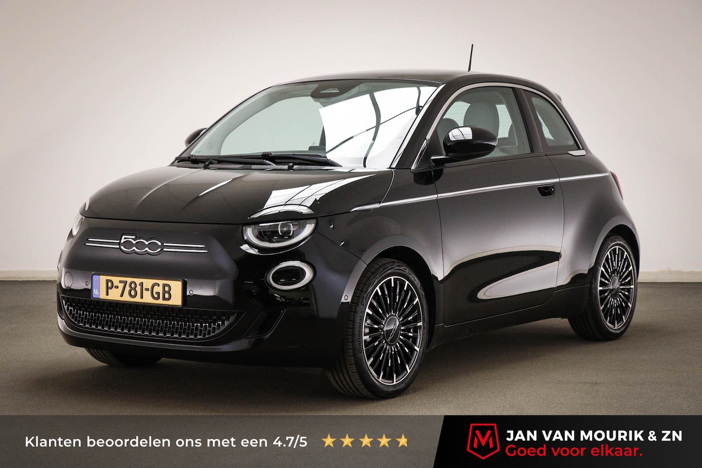 Fiat 500 - La Prima 42 kWh | PANORAMADAK | DAB | APPLE | CAMERA - AutoWereld.nl