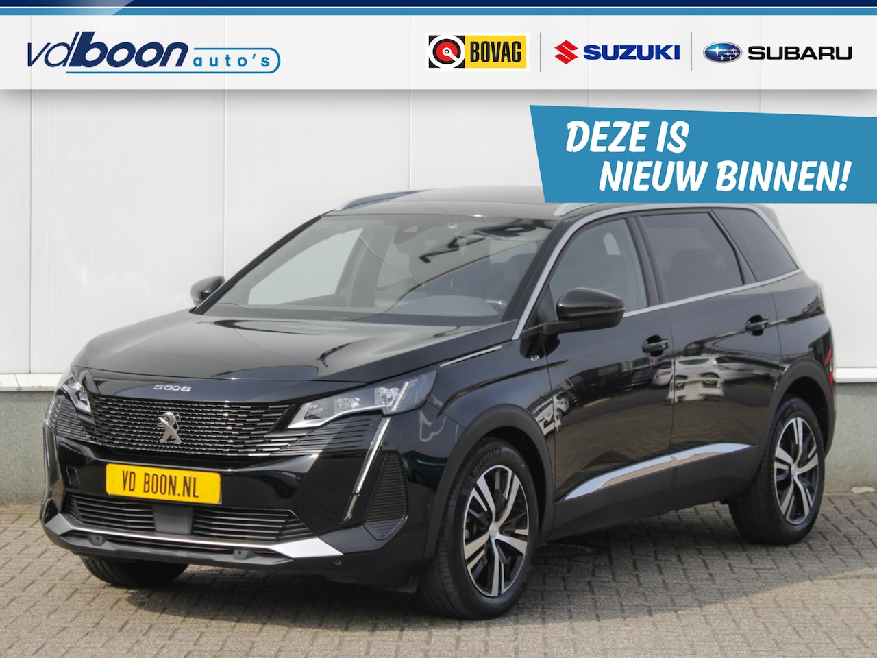 Peugeot 5008 - 1.2 PureTech GT-Line 7p | Navi | Adap. Cruise | Panodak | Park. sens | Lm-Velgen - AutoWereld.nl