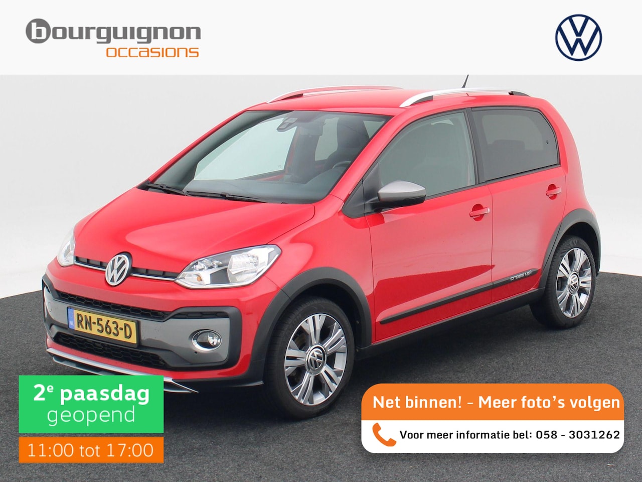 Volkswagen Up! - 1.0 TSi 90 Pk Cross Up! | Stoelverwarming | Climatronic | Airco | Elektrische Ramen | Came - AutoWereld.nl