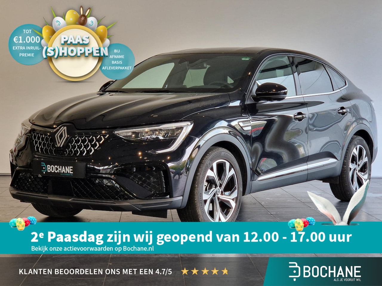 Renault Arkana - 1.6 E-Tech full hybrid 145 techno NAVIGATIE | 360° CAMERA | CLIMATE CONTROL | ADAPTIVE CRU - AutoWereld.nl
