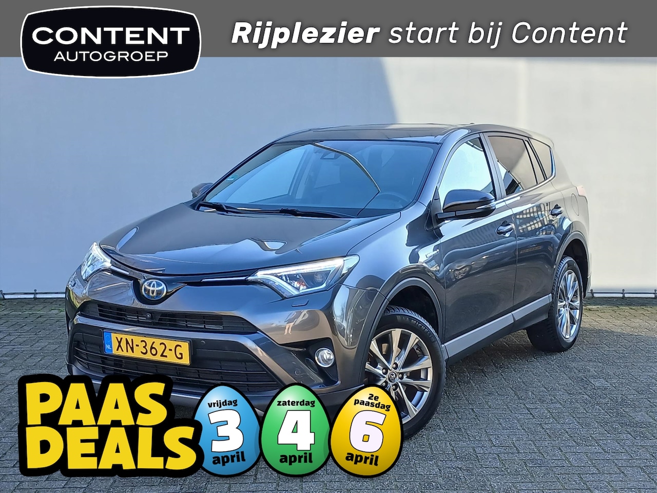 Toyota RAV4 - 2.5i Hybrid AWD Aut Executive Business I Leder. - AutoWereld.nl