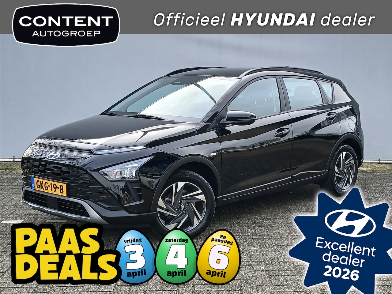 Hyundai Bayon - 1.0 T-GDI 100PK Comfort Smart | Navi | Cruise | Airco - AutoWereld.nl