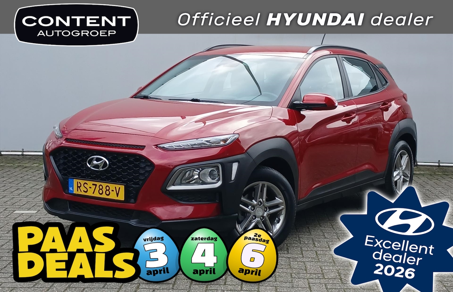 Hyundai Kona - 1.0 T-GDI 120pk 2WD Comfort // Trekhaak - AutoWereld.nl