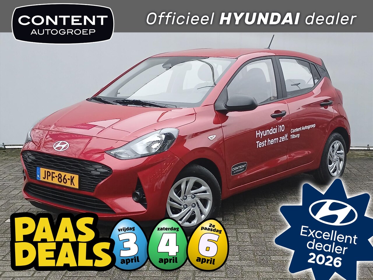 Hyundai i10 - 1.0i 63pk Comfort | Demo - AutoWereld.nl