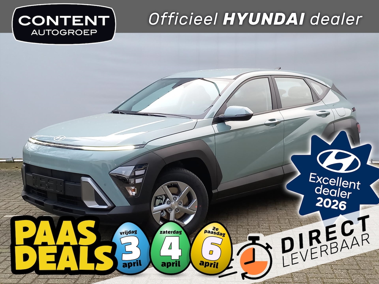 Hyundai Kona - 1.6 GDI HEV Comfort | Inruilvoordeel - AutoWereld.nl