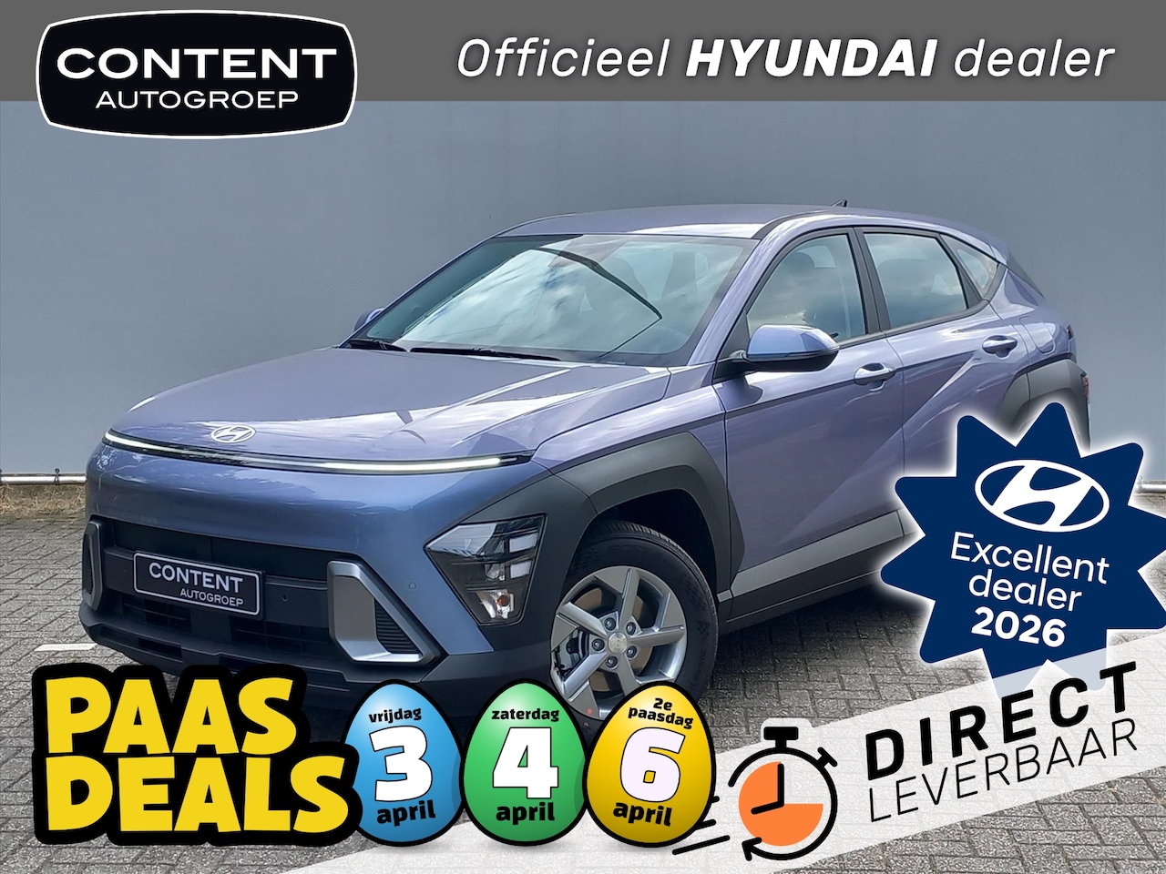 Hyundai Kona - 1.6 GDI HEV 141pk DCT Comfort Inruilvoordeel - AutoWereld.nl