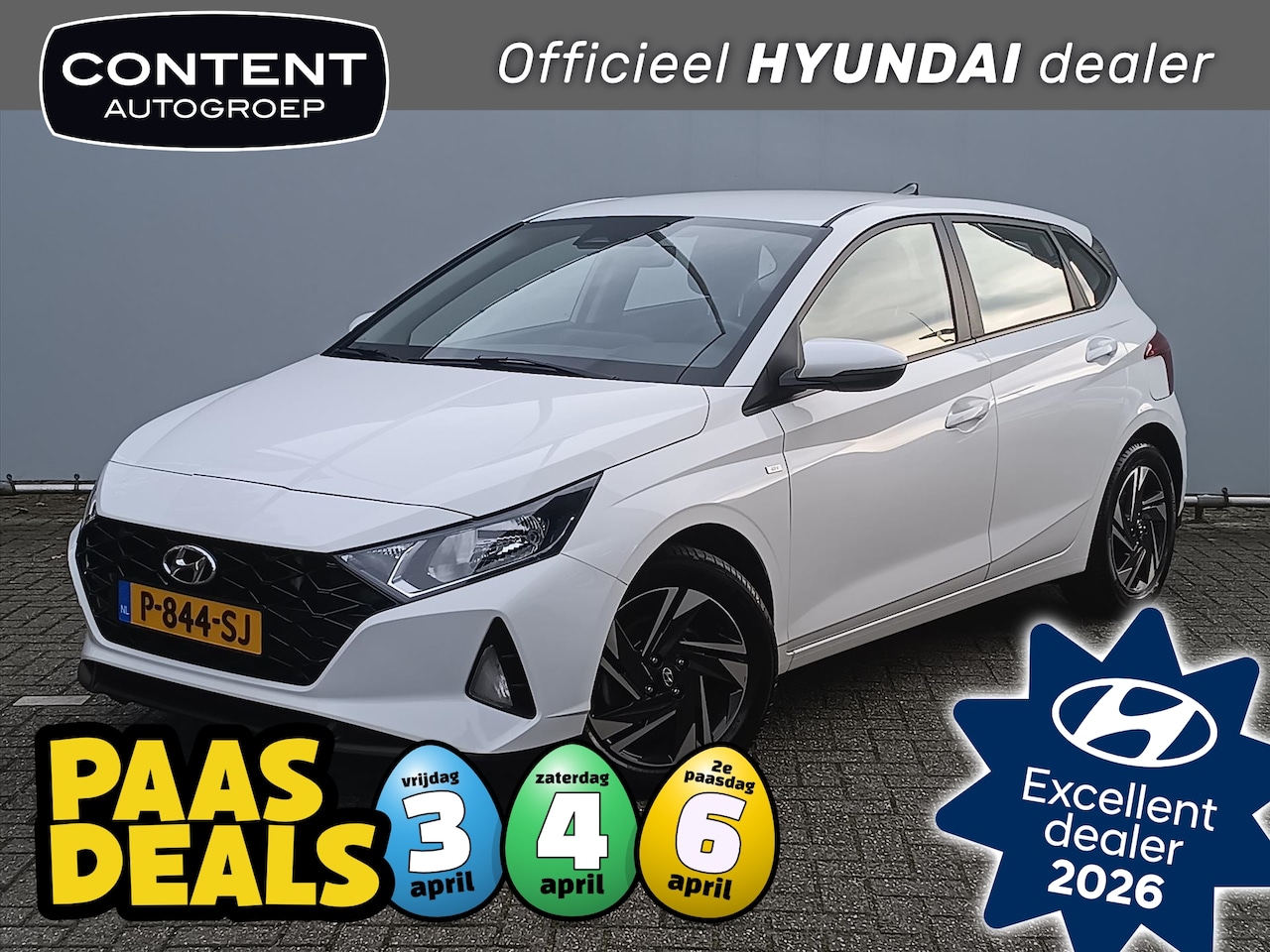 Hyundai i20 - 1.0 T-GDI 48V 100PK Comfort Smart I Mild Hybride I Navi - AutoWereld.nl