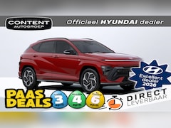 Hyundai Kona - 1.6 GDI HEV 138pk DCT N-Line I INRUILVOORDEEL