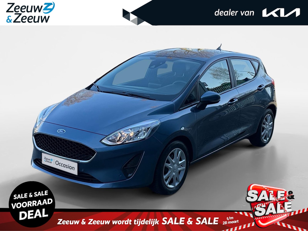 Ford Fiesta - 1.0 EcoBoost Connected | Cruise control | Navi | Parkeersensoren | Apple Carplay | Android - AutoWereld.nl