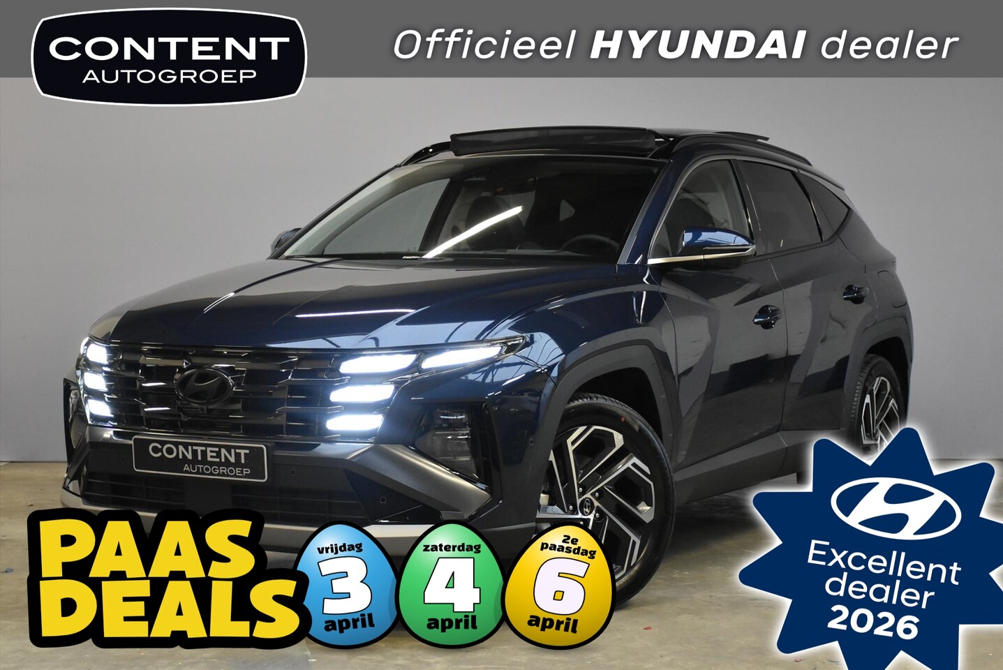 Hyundai Tucson - 1.6 T-GDi PHEV 288pk 2WD Aut Premium - AutoWereld.nl