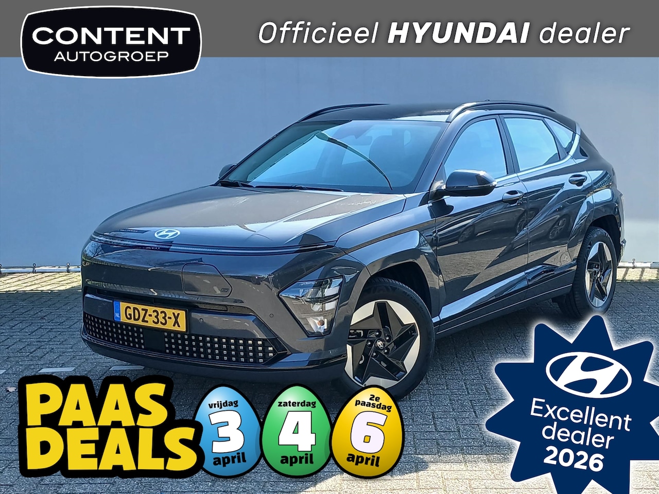 Hyundai Kona - New 65,4 kWh Comfort Limited |Navi |Cruise en Climate Control - AutoWereld.nl
