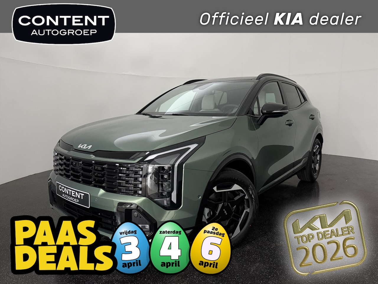 Kia Sportage - 1.6 T-GDi 239pk Hybrid AT6 GT-PlusLine NIEUW - SNEL LEVERBAAR - AutoWereld.nl