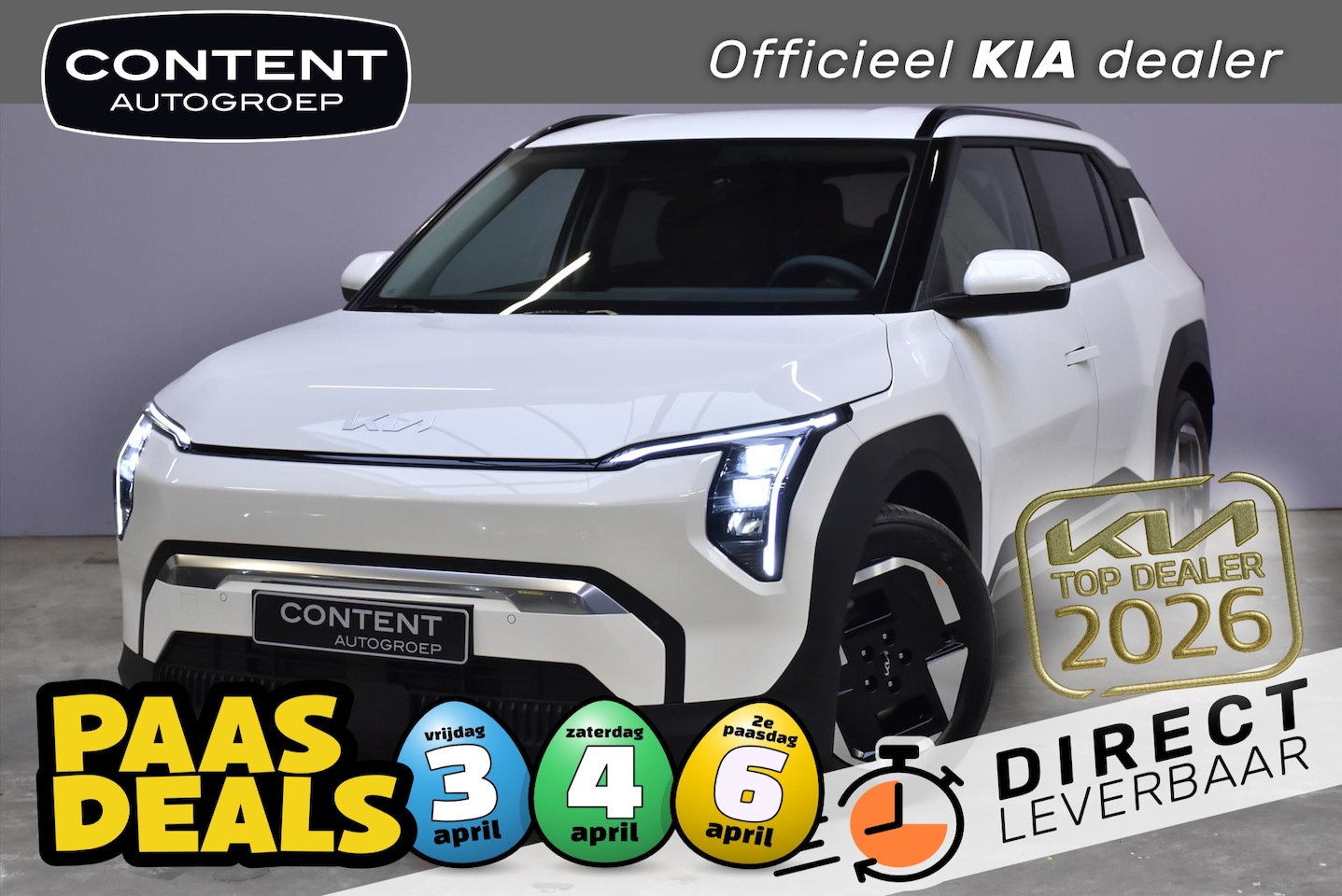 Kia EV3 - 81,4 kWh 204pk Plus NIEUW TE BESTELLEN - AutoWereld.nl