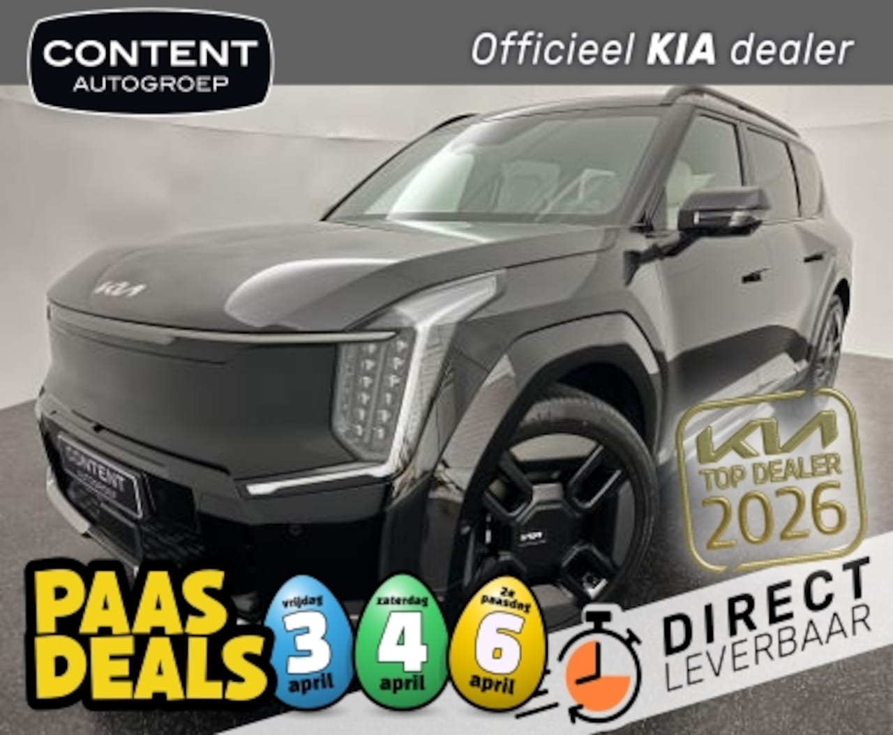 Kia EV9 - 99,8kWh 384pk AWD Dual Motor GT-Line - AutoWereld.nl