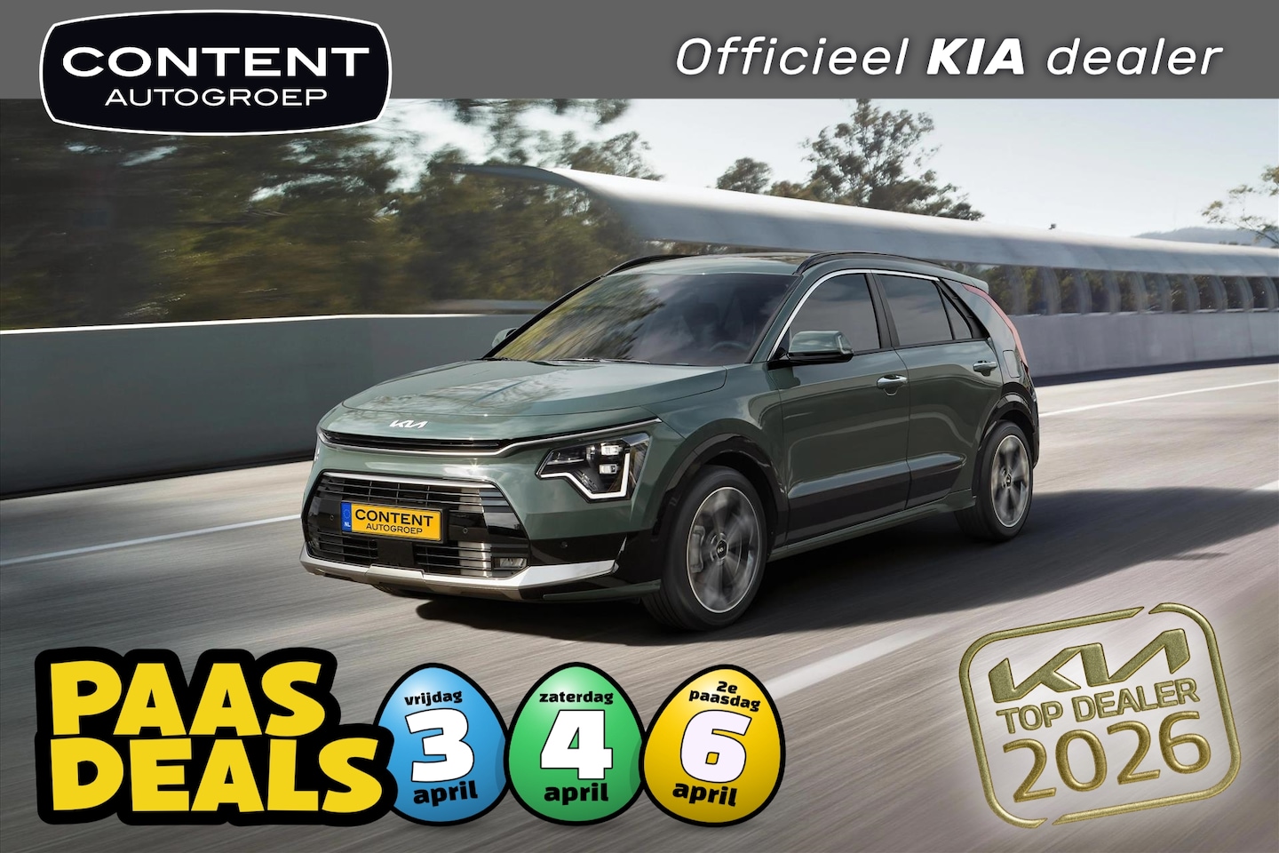 Kia Niro - 1.6 GDi Hybrid 138pk DCT6 DynamicPlusLine - AutoWereld.nl