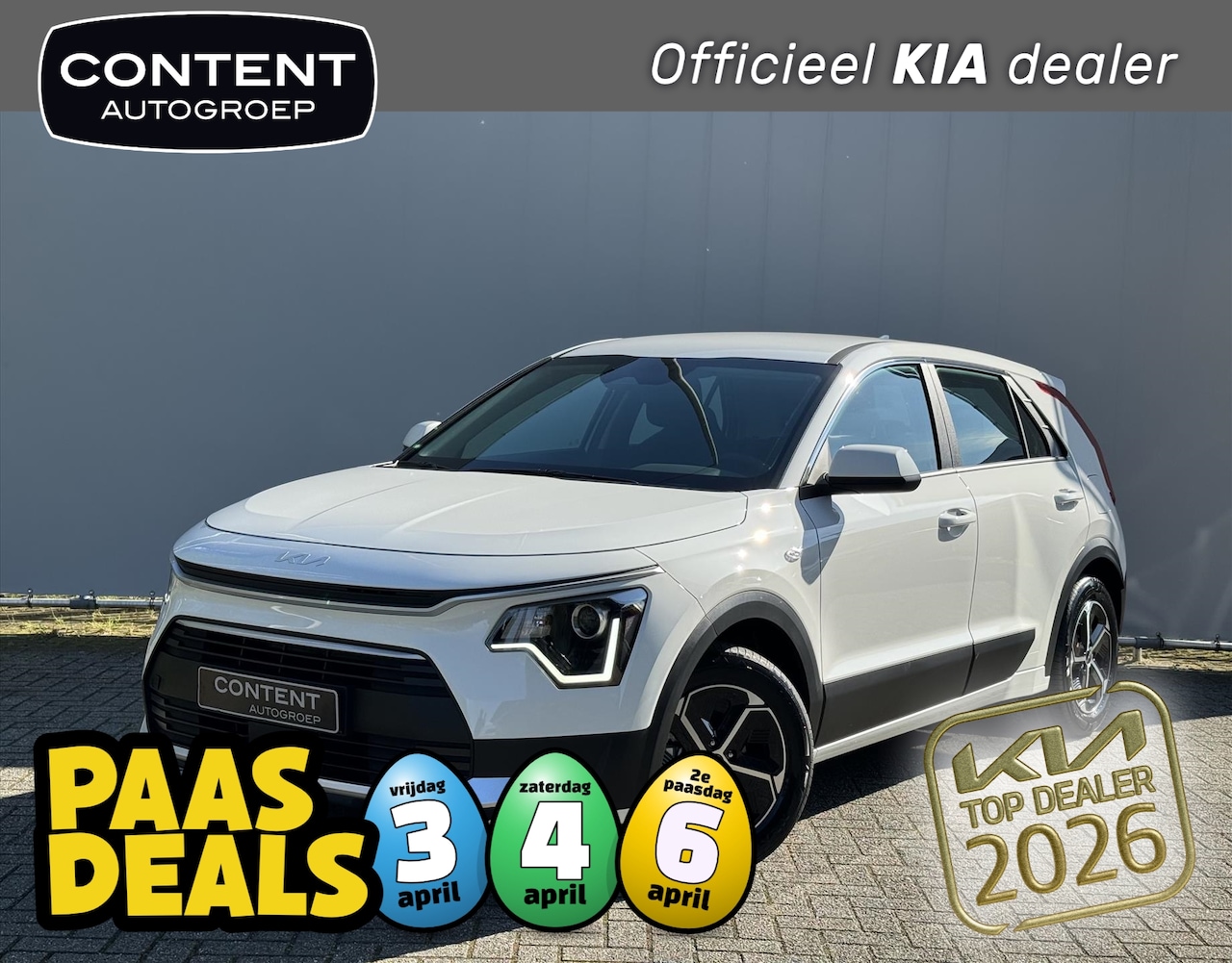 Kia Niro - 1.6 GDi Hybrid 138pk DCT6 ComfortLine - AutoWereld.nl