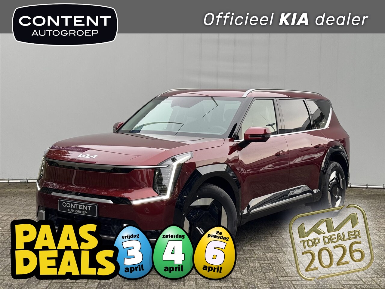 Kia EV9 - 99,8kWh 204pk RWD Air I Nieuw te bestellen I - AutoWereld.nl