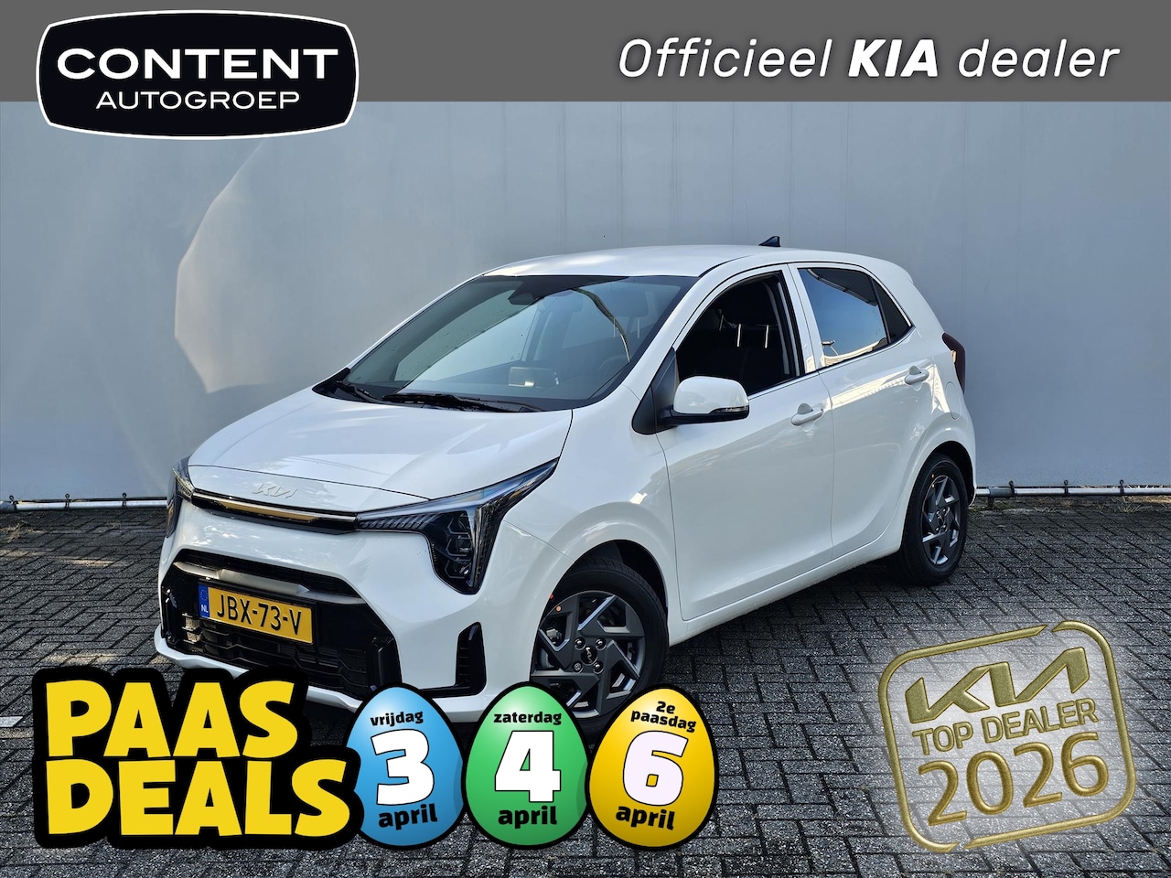 Kia Picanto - 1.0 DPi 63pk 4-zits DynamicPlusLine - AutoWereld.nl