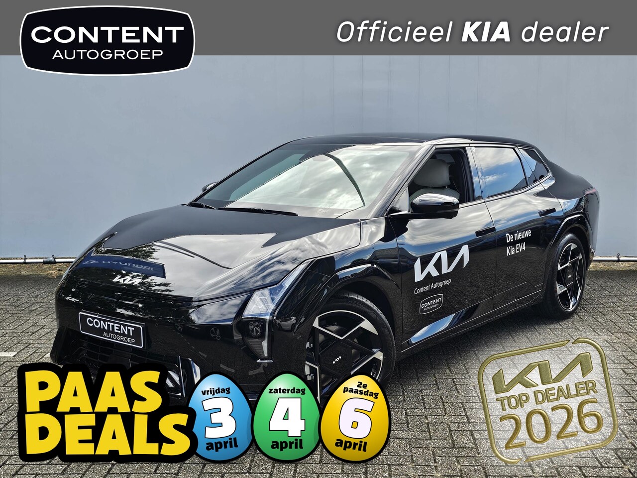 Kia EV4 Fastback - 81,4 kWh 204PK GT-PlusLine - AutoWereld.nl