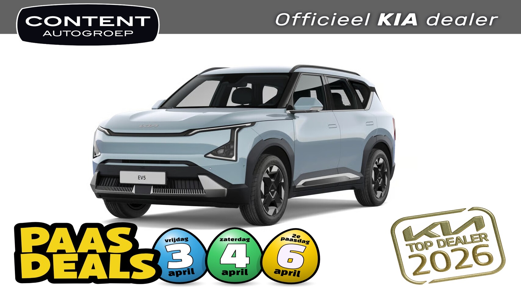 Kia EV5 - 81,4 kWh 217pk 2WD Air - AutoWereld.nl