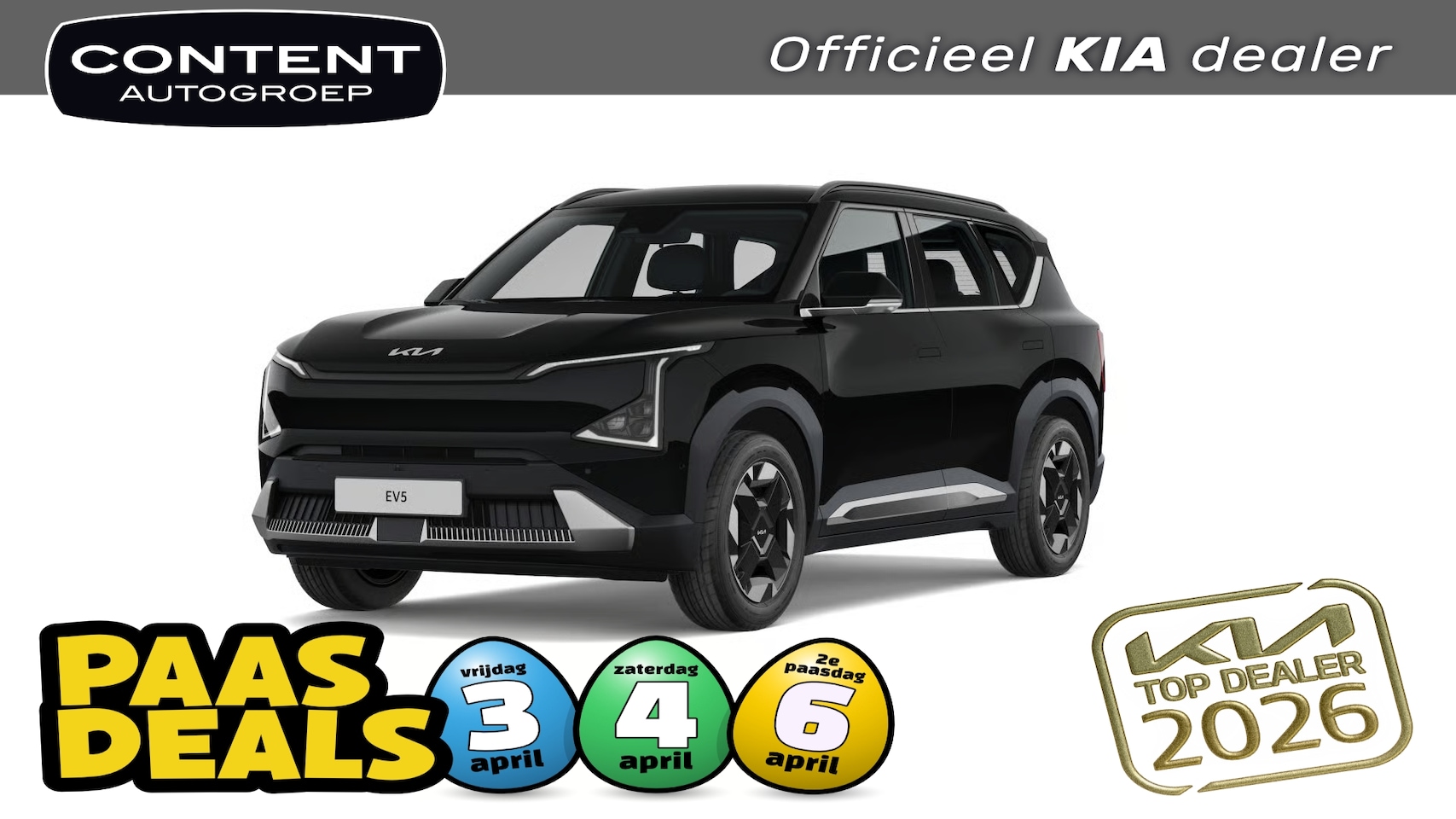 Kia EV5 - 81,4 kWh 217pk 2WD Air - AutoWereld.nl