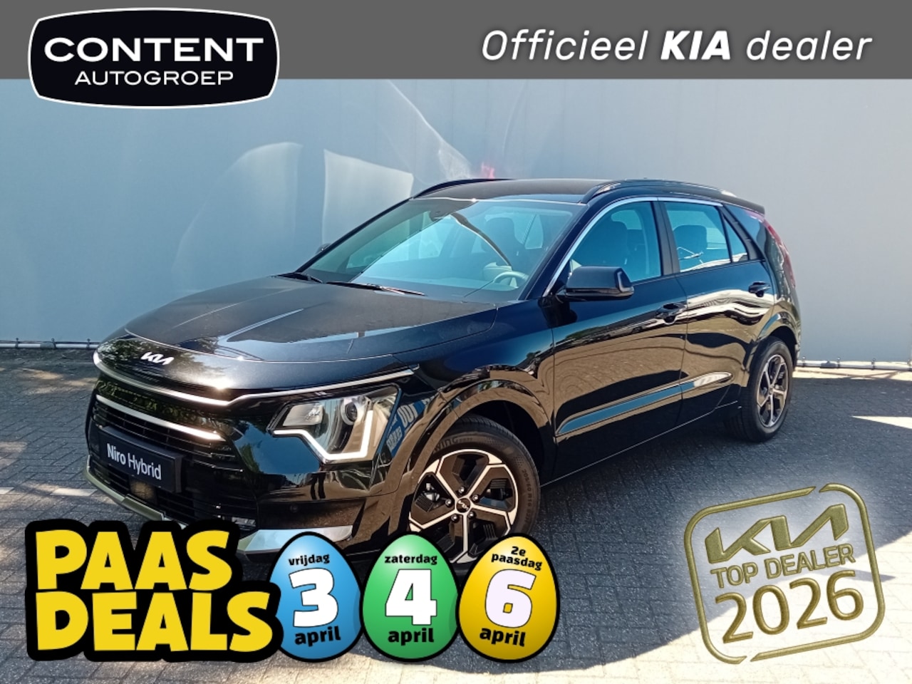 Kia Niro - 1.6 GDi Hybrid 138pk DCT6 DynamicLine - AutoWereld.nl