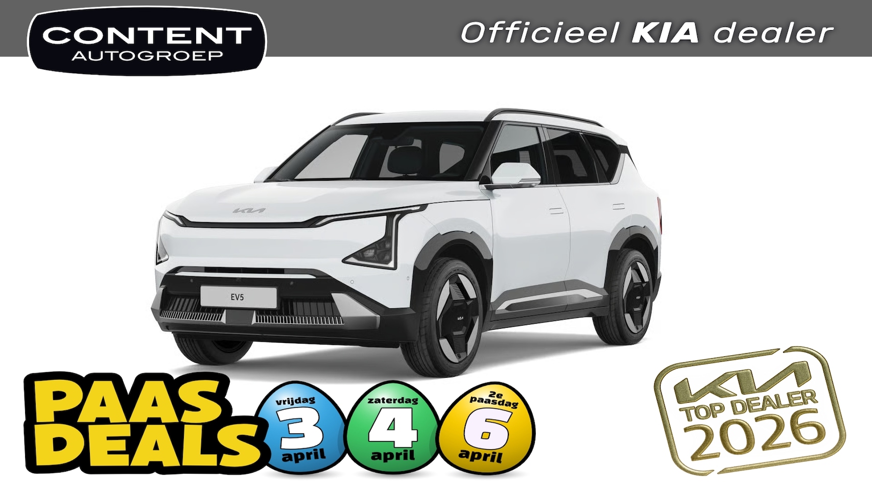 Kia EV5 - 81,4 kWh 217pk 2WD GT-Line Business Edition - AutoWereld.nl