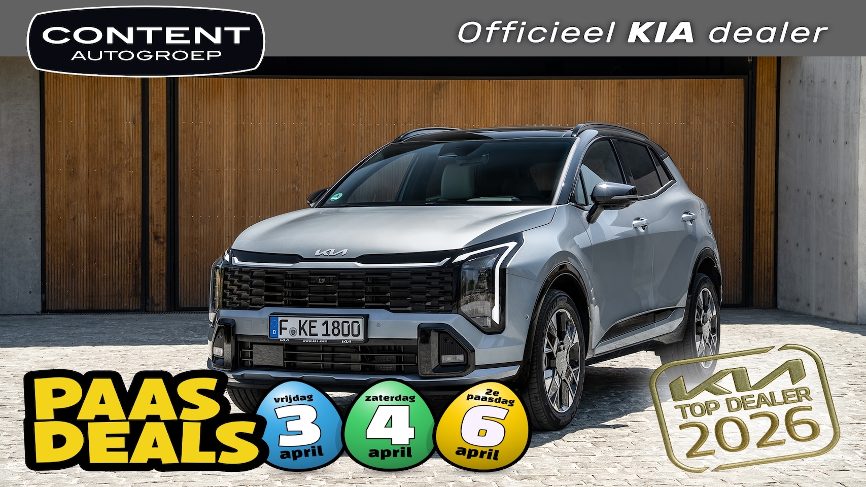 Kia Sportage - 1.6 T-GDi 239pk Hybrid GT-PlusLine MY26 - AutoWereld.nl