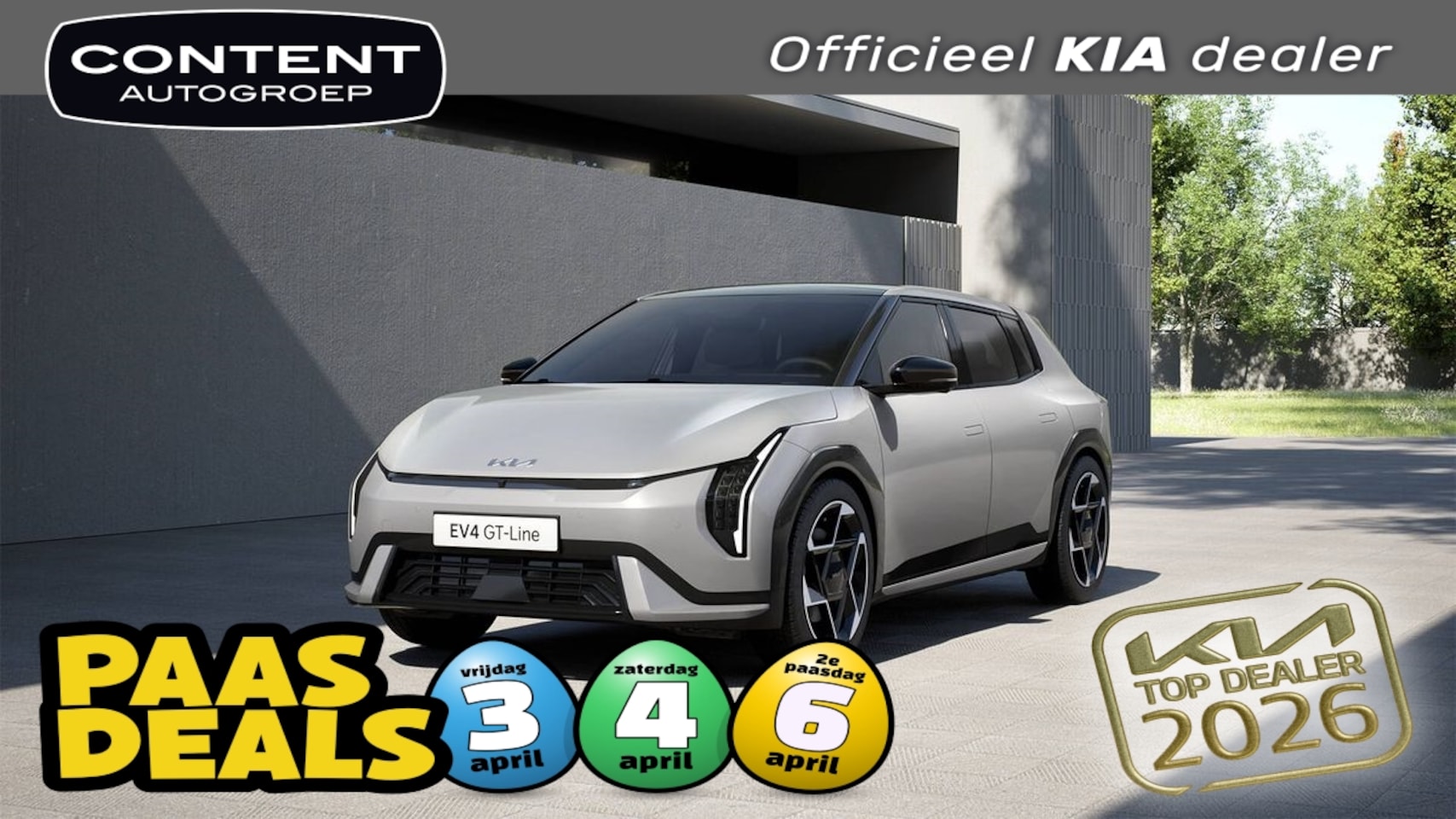 Kia EV4 - 81,4 kWh 204PK Air - AutoWereld.nl