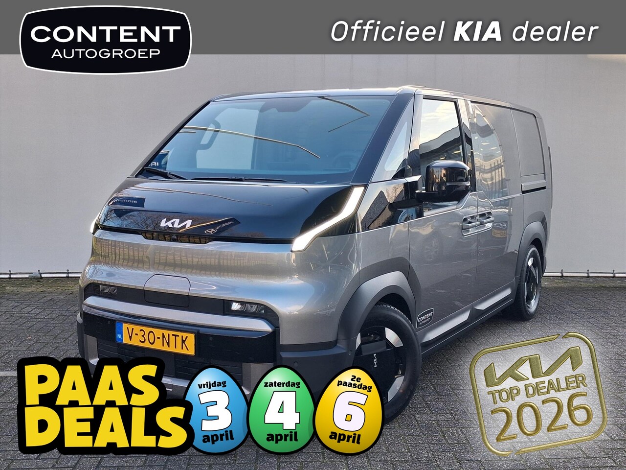 Kia PV5 - Cargo 71,2 kWh 163pk L2H1 Elite Executive - AutoWereld.nl