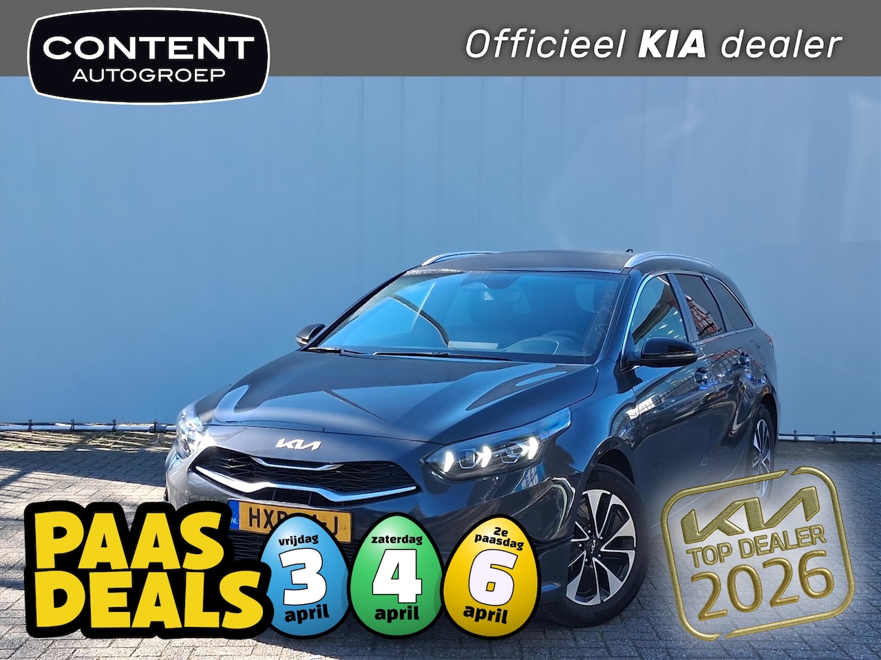 Kia Cee'd Sportswagon - Ceed Sw 1.0 T-GDi 100pk Design Edition - AutoWereld.nl