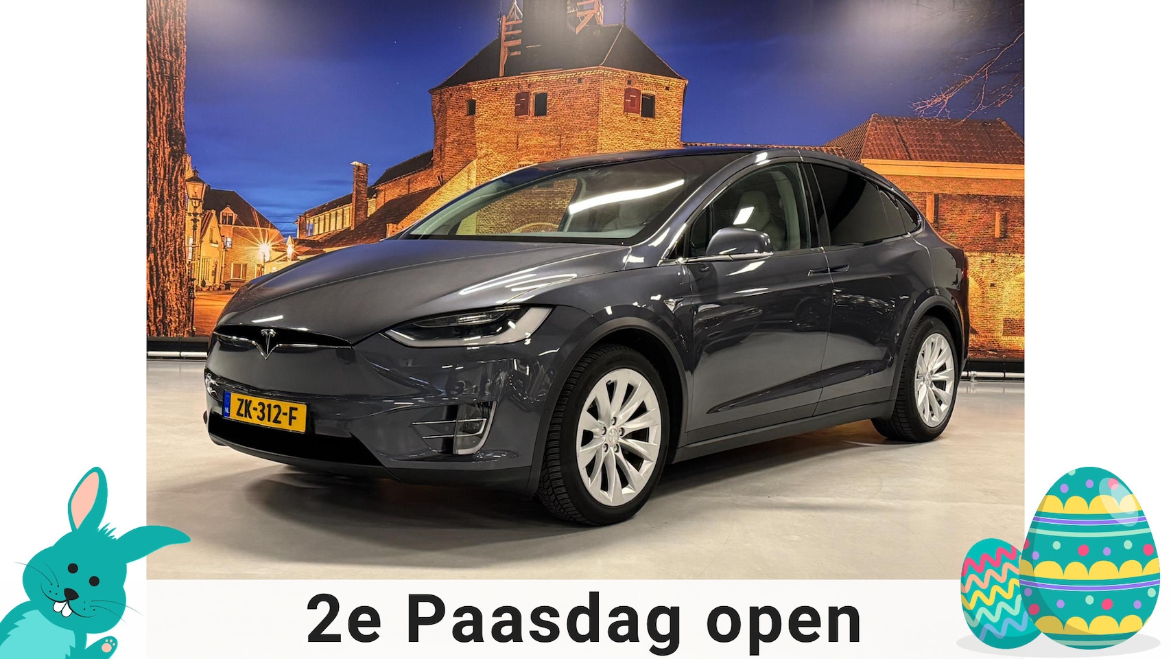 Tesla Model X - 75D Base AWD Panoramadak Vol-Leder Autopilot - AutoWereld.nl